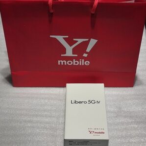 超美品！新品未使用品　Libero 5G IV ホワイト Y!mobile スマホ