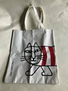 リサ ラーソン　ねこのマイキー柄 エコ トートバッグ　(ボス・BOSS ノベルティ品)