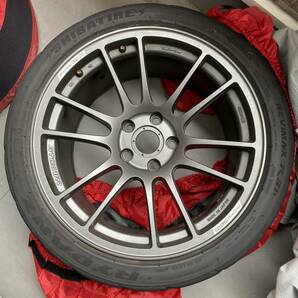 ENKEI GTC01RR 9.5J +45 18インチ 114.3 シバタイヤ R31 TW200T 265/35/18 検索用RAYS ADVAN TE37 CE28 GT RPF1 エンケイの画像4