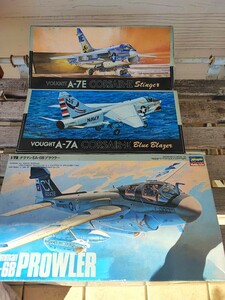 未組立 フジミ　1/72　A-7E　A-7A ハセガワ　グラマン　EA-6B