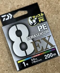 [ new goods ] Daiwa UVF PEte.la sensor X8EX+Si3 5C ( multicolor ) 1 number 200m #PE line # pen ta gram # muscle PE #si Glo n