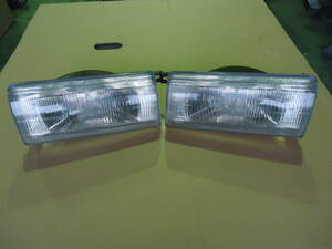  Nissan Sunny trad Sunny FB12 head light used left right set IKI1187