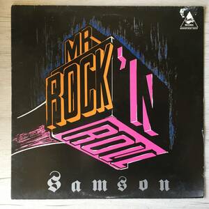 SAMSON MR. ROCK & ROLL UK盤