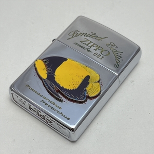 ◆ ZIPPO ジッポ 1996 限定品 No.081 POMACANTHUS NEVARCHUS 熱帯魚 エンゼルフィッシュ オイルライター 喫煙具 ◆