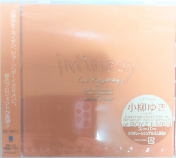 新品未開封 小柳ゆき　intimacy 　CD アルバム