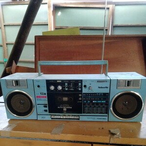  TOSHIBA RT-SX4 東芝 ステレオ ラジオ カセット レコーダー ラジカセ カセットデッキ オーディオ ラジオとスピーカー動作ok