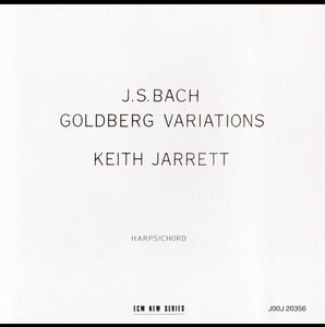 Keith Jarrett Goldberg Variationsキース ジャレット ゴルトベルク変奏曲 ★プロモ仕様 八ヶ岳高原音楽堂レコーディング★初期規格CD