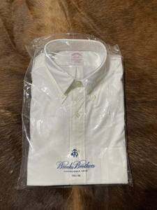 BROOKS BROTHERS POLO SHIRT USA 白 SUPIMA COTTON TRADITIONAL FIT　＜未使用品＞