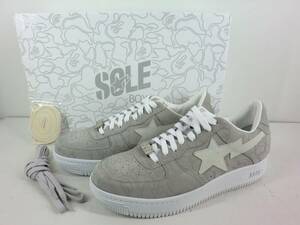 A3350 Solebox × A BATHING APE BAPE STA サイズ27cm LIGHT GREY/LINE CAMO スニーカー 靴 グレー