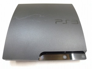 C5302★PS3本体のみ CECH-3000A 160GB ブラック 動作確認/本体更新/初期化済 中古現状渡し