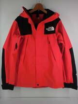 A3375 THE NORTH FACE ノースフェイス マウンテンジャケット サイズM オレンジ NP61800 中古_画像1