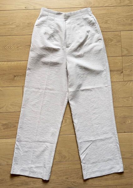 SENSE OF PLACE ワイド パンツ sizeS/ベージュ レディース