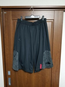 JORDAN　ジョーダン　ジャージハーフパンツ　US XL　日本サイズだと XXL ～ 3XL くらい　ブラック　NIKE　ナイキ