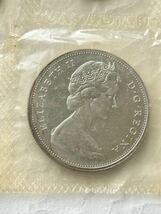 カナダ 銀貨 記念硬貨 コイン6枚セット 1965年　エリザベス 貨幣 海外コレクション アンティーク CANADA DOLLAR cents【未使用保管品】_画像3