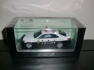 ★希少 新品未開封★ RAI'S 警視庁 交通機動隊車両 新四交機 クラウン 1/43 パトカー 　　