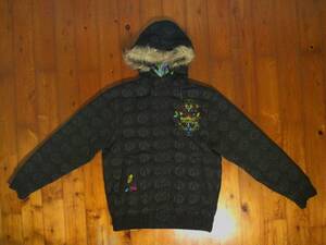 ☆ мелко ☆ Billabon [Billabong × Supakitch] Farfood Zip up zip up parker jumper jumper m black