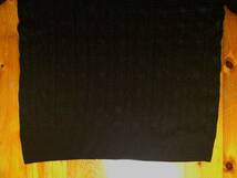 ☆アズールバイマウジー【AZUL BY MOUSSY】アクリル ヅーディ ニット Vネック プルオーバー　セーター L 黒 ブラック_画像3