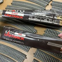 TA-449☆80サイズ☆ KATO レール 大量 まとめ POWER packstandard 3 動作未確認 UNItrack HOゲージ 線路_画像6