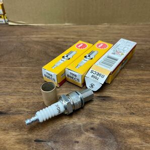 MB-2591★クリックポスト(全国一律送料185円) NGK スパークプラグ 7058 B9ECS ×3本 SPARK PLUG N-2/②の画像1