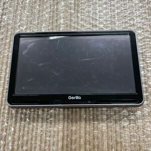 MB-2761★60サイズ 三洋電機（SANYO） Gorilla 7V型 SSDポータブルナビゲーション NV-SD740DT 2010年製 日本製 本体のみ 動作確認済 H-1