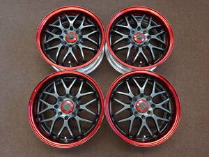 A-12　RACING SPARCO　15×6.5J ET45 PCD100,114.3 4H 4本　レーシング スパルコ　人気商品　Racing sports　コンパクトカー　等に是非 ！