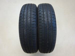 T-10　DL ENASAVE EC204　★155/65R14 75S★ 2本　比較的程度良好　溝あり 約9.5分山　高年式 2023年式　ダンロップ　軽自動車 に是非 ！