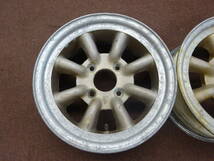 A-63　ワタナベ　★14×6J ET15位 PCD114.3 4H 2本★　人気商品　軽量　Racing sports car　旧車　等に是非　！_画像4