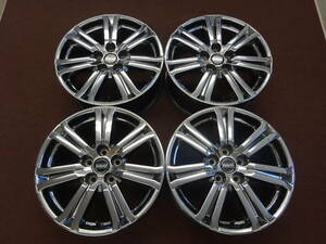 A-7　ミツビシ デリカD:5 CV5W ローデスト 純正 (メッキ)　17×7J ET38 PCD114.3 5H 4本　レイズ　人気商品　MITSUBISHI 車 等に是非　！