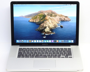 Apple MacBook Pro (15-inch,Mid2012)/2.3GHz クアッドコア Core i7 プロセッサ/4GBメモリ/SSD128GB/macOS Catalina 10.15.7 #0311