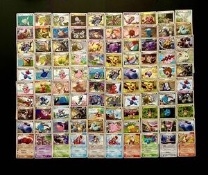 ⑧ ポケモンカード　ADV/PCG/DP/Pt/LEGENDシリーズ　キラのみ　まとめて　約100枚　まとめ　大量　貴重　当時品