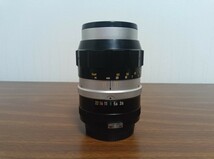 Nikon NIKKOR-Q Auto / 135mm F3.5-22 Nippon Kogaku Japan / ニコン マニュアルフォーカス Fマウント 単焦点レンズ 中望遠レンズ_画像5