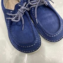 【BIRKENSTOCK ビルケンシュトック】パサデナ 23cm ネイビー モカシン シューズ 2403oki k_画像8