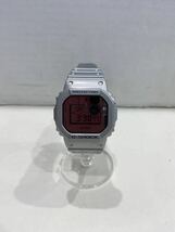 【CASIO カシオ】DW-5600FF PROTECTION G-SHOCK Gショック デジタル 腕時計 シルバー ラバー 2403oki k_画像1