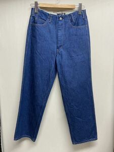 【WESTOVERALLS ウエストオーバーオールズ】 19FWPT801 801S DENIM ボトム 30 デニム IDG 無地 W29 インディゴ 2403oki k