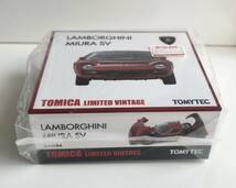 新品　未開封品　TOMMYTEC トミー　1/64 ランボルギーニ ミウラ SV(赤) トミカリミテッドヴィンテージ　TOMICA LIMITED VINTAGE _画像5