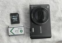 DSC-WX350 デジタルカメラ Cybershot SONY 18.2メガ バッテリー/カード付きピクセル_画像1