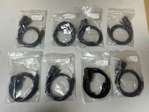 N1251/8 piece set Yaesu Alinco earphone mike operation not yet verification 