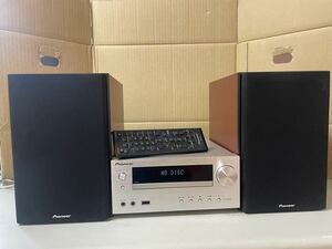 N1399/Pioneer X-HM51-S コンポ S-HM51スピーカー　AXD7706 リモコン