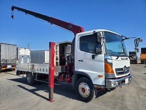 H21996 Hino レンジャー セルフCrane 5-stageUnic radio controlincluded ウInchincluded 走行6万㌔！Vehicle inspection令和1994June迄！ 