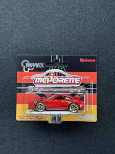 Porsche Majoret Mini Car Majoret Red Red RS Majorette Model Gt3rs Hotile