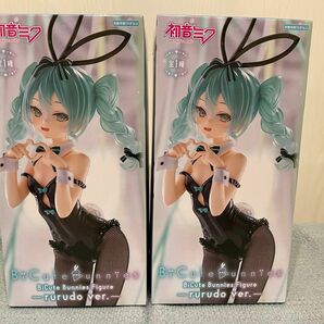 【初音ミク 】BiCute Bunnies Figure rurudo ver. 2点セット