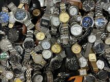 腕時計 14.3kg 大量セット SEIKO CITIZEN CASIO DIESEL BULOVA ORIENT folli follie FOSSIL klaeuse BENRUS 等 その他 まとめ 1スタ H65_画像7