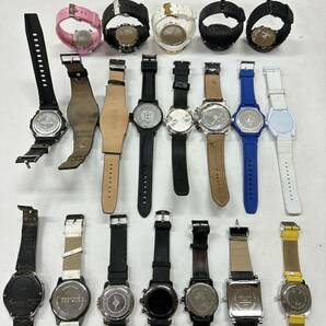 メンズ 腕時計 20点 個 セット 大量 Tendence GUESS addidas FOSSIL SUUNTO 等 まとめて まとめ売り ビッグフェイス A56の画像6