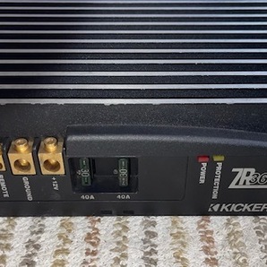 KICKER キッカー ZR360   90w×2ch レストア、チューニング  モジュールMDP点検補強済みの画像6