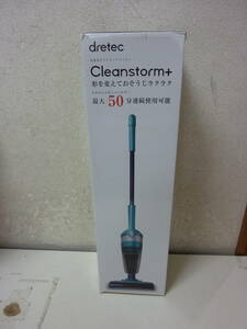 充電式サイクロンクリーナ★ｄretec 3Way VCー104 Cleanstorm＋ 中古