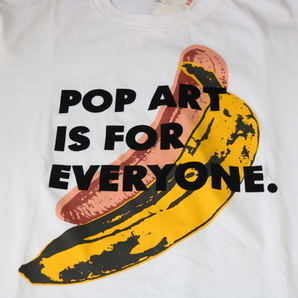 Andy Warhol Tシャツ バナナ L メンズ 白 アンディウォーホル ユニクロ UT 新品 未使用の画像2