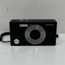 中古品 リコー Ricoh PX ブラック バッテリー付き コンパクトデジタルカメラ コンデジ デジカメ 稼働品 ソフトケース付き 【4937】_画像3