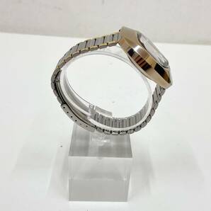 ☆稼働品☆ RADO ラドー BALBOA バルボア 自動巻き 超硬ケース デイト カットガラス ラウンド シルバー文字盤 メンズ 腕時計【5946】の画像5