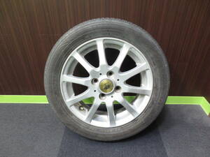 18820 カー用品祭 FOUR FORCE01 フォーフォース ゼロワン 14インチ ホイール 4本セット 155/65R14 75S 4穴 14インチ 中古品