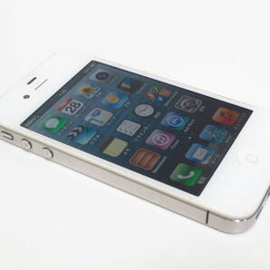 19144 スマホ祭 iPhone 4s 16GB softbank 判定○ ホワイト SIMロックあり 本体 MD239J/A Apple アップル 初期化済 ID サインアウトの画像1